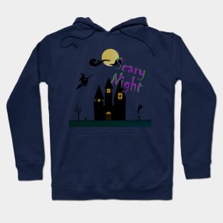 Scary Night Castle Hoodie